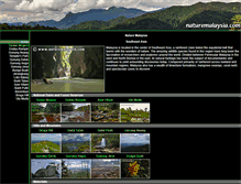 Tablet Screenshot of naturemalaysia.com